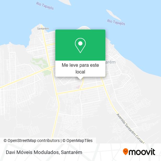Davi Móveis Modulados mapa