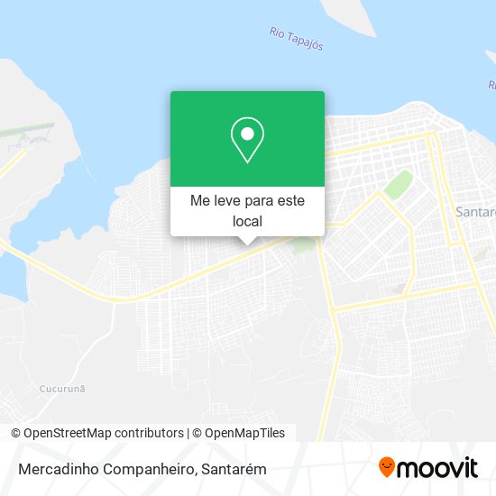 Mercadinho Companheiro mapa