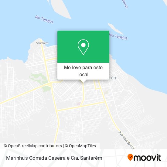 Marinhu's Comida Caseira e Cia mapa