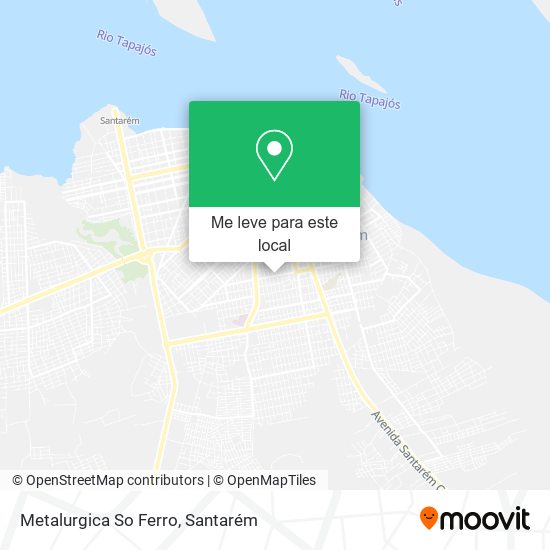 Metalurgica So Ferro mapa