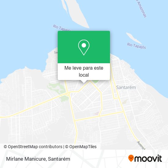 Mirlane Manicure mapa