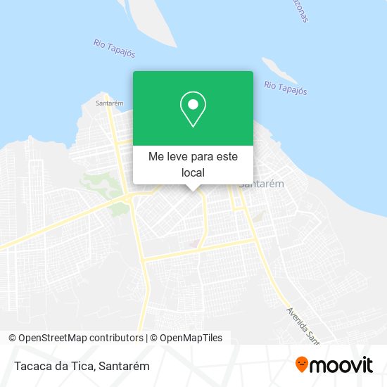 Tacaca da Tica mapa