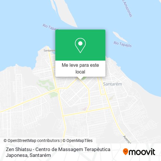 Zen Shiatsu - Centro de Massagem Terapêutica Japonesa mapa