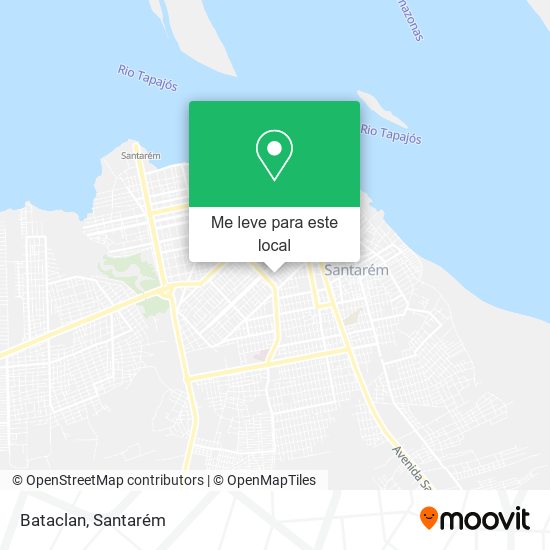 Bataclan mapa