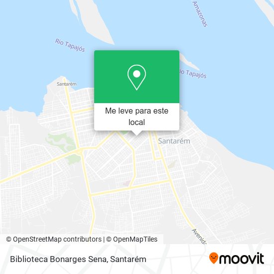 Biblioteca Bonarges Sena mapa