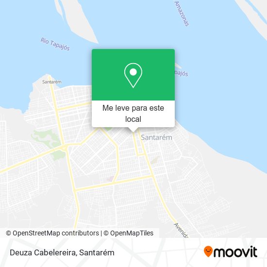 Deuza Cabelereira mapa