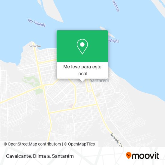 Cavalcante, Dilma a mapa