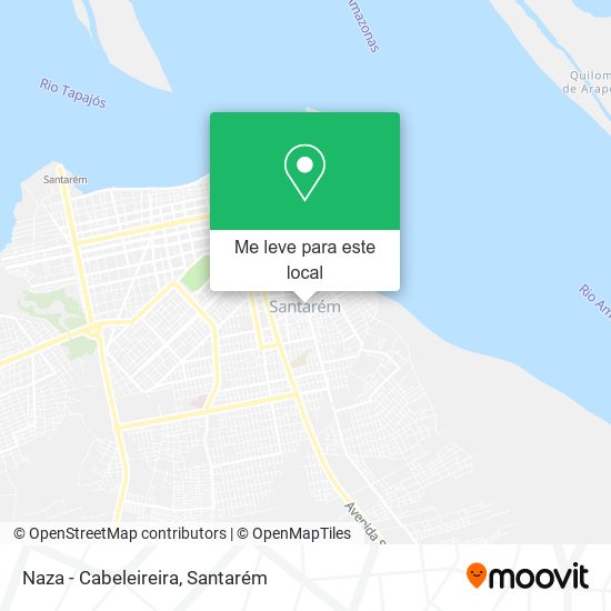 Naza - Cabeleireira mapa