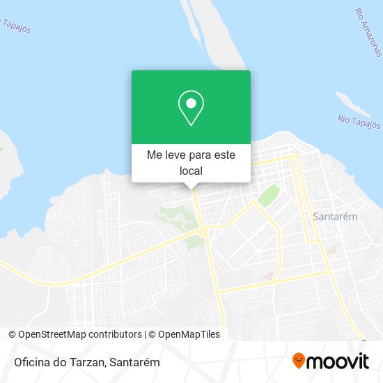 Oficina do Tarzan mapa