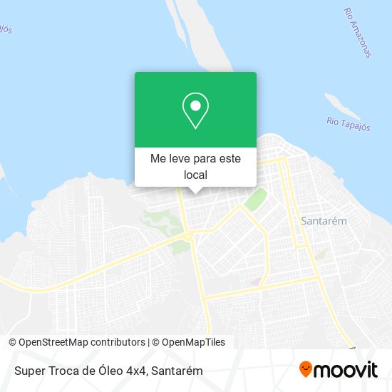 Super Troca de Óleo 4x4 mapa