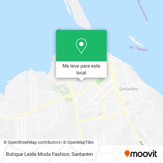 Butique Leide Moda Fashion mapa