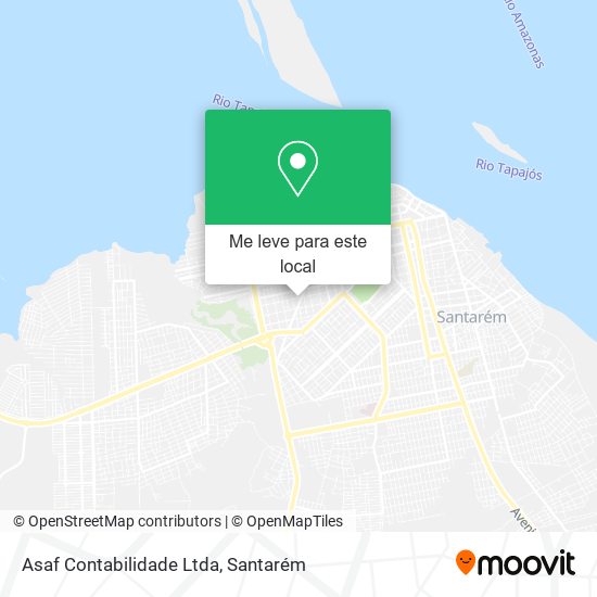 Asaf Contabilidade Ltda mapa