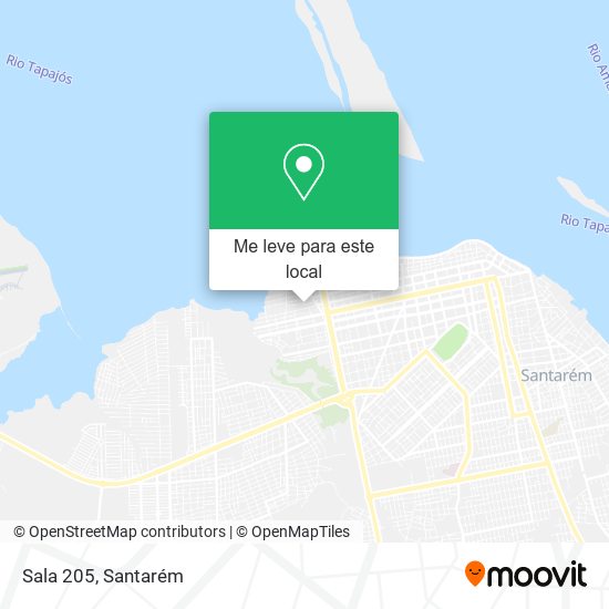 Sala 205 mapa