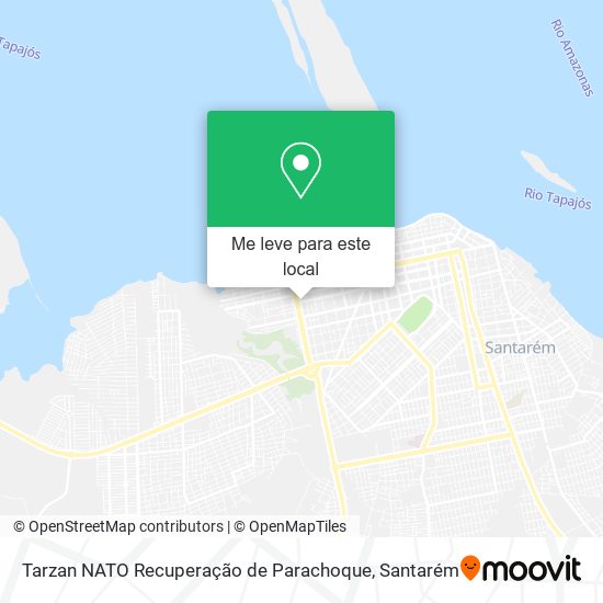 Tarzan NATO Recuperação de Parachoque mapa