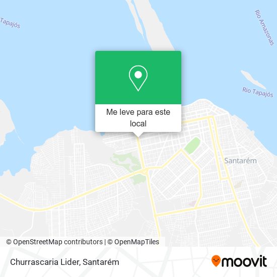 Churrascaria Lider mapa