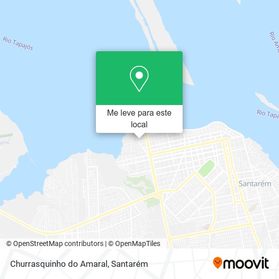 Churrasquinho do Amaral mapa