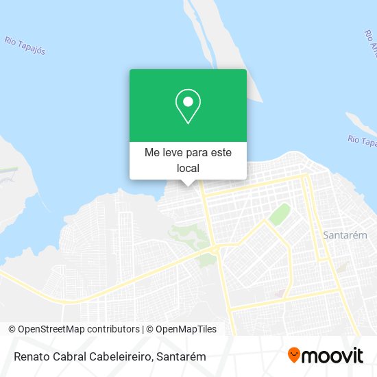 Renato Cabral Cabeleireiro mapa