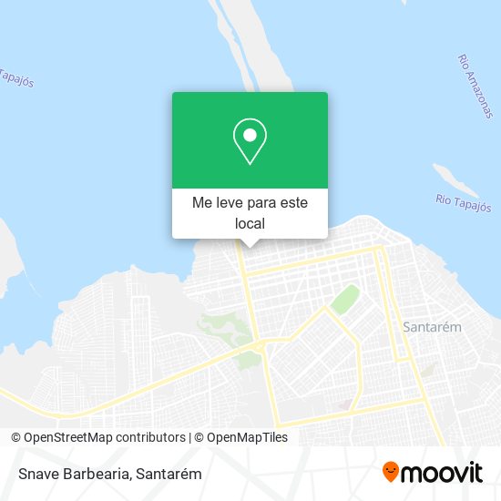 Snave Barbearia mapa
