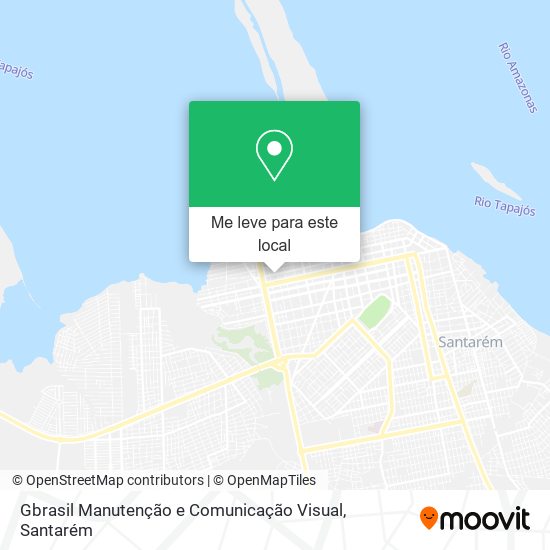 Gbrasil Manutenção e Comunicação Visual mapa