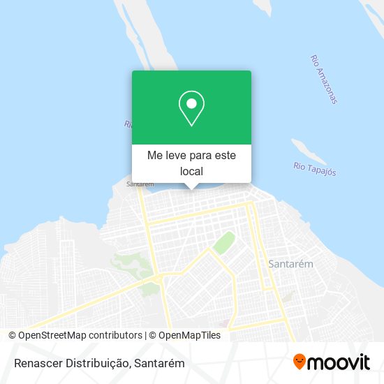 Renascer Distribuição mapa