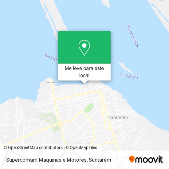 Supercomam Máquinas e Motores mapa