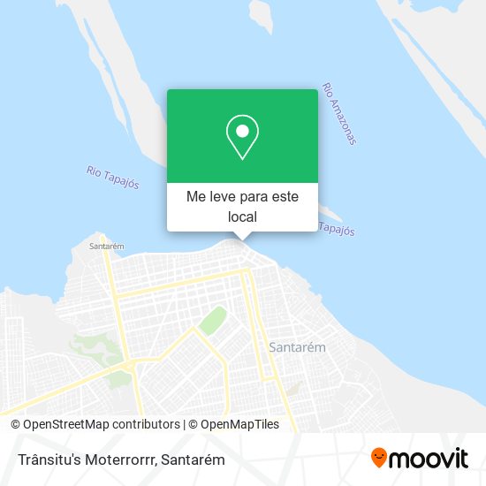 Trânsitu's Moterrorrr mapa
