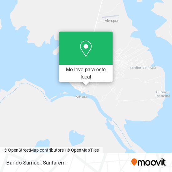 Bar do Samuel mapa
