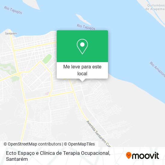 Ecto Espaço e Clínica de Terapia Ocupacional mapa