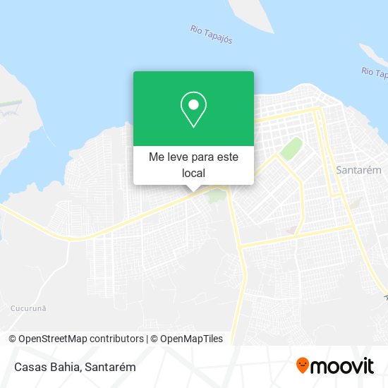 Casas Bahia mapa