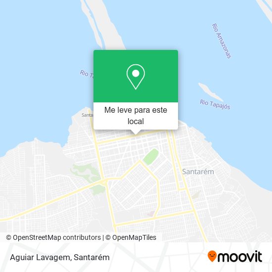 Aguiar Lavagem mapa