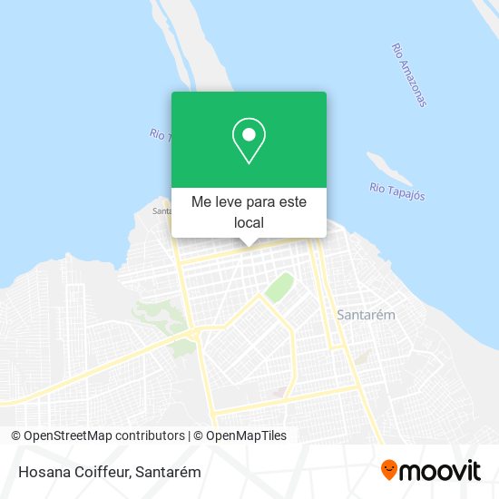 Hosana Coiffeur mapa