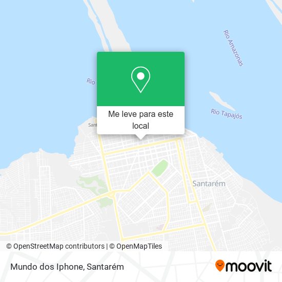 Mundo dos Iphone mapa