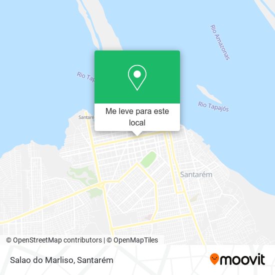 Salao do Marliso mapa