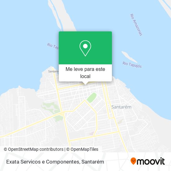 Exata Servicos e Componentes mapa