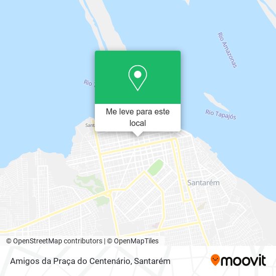 Amigos da Praça do Centenário mapa