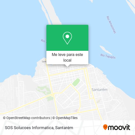 SOS Solucoes Informatica mapa