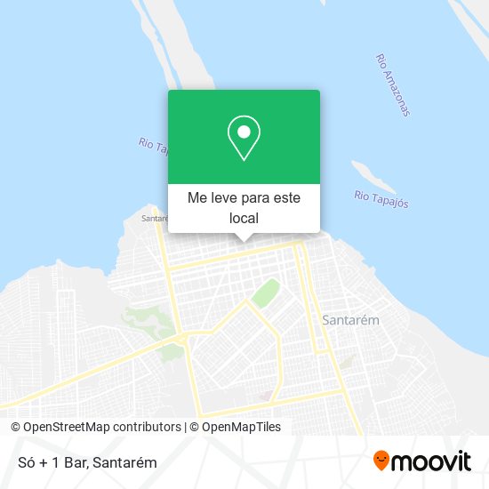 Só + 1 Bar mapa