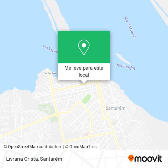 Livraria Crista mapa