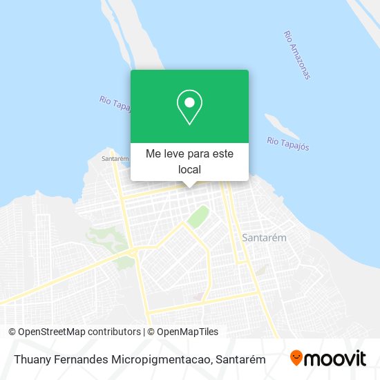 Thuany Fernandes Micropigmentacao mapa