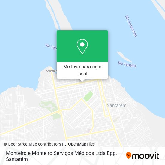 Monteiro e Monteiro Serviços Médicos Ltda Epp mapa