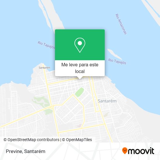 Previne mapa
