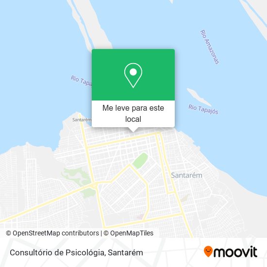 Consultório de Psicológia mapa