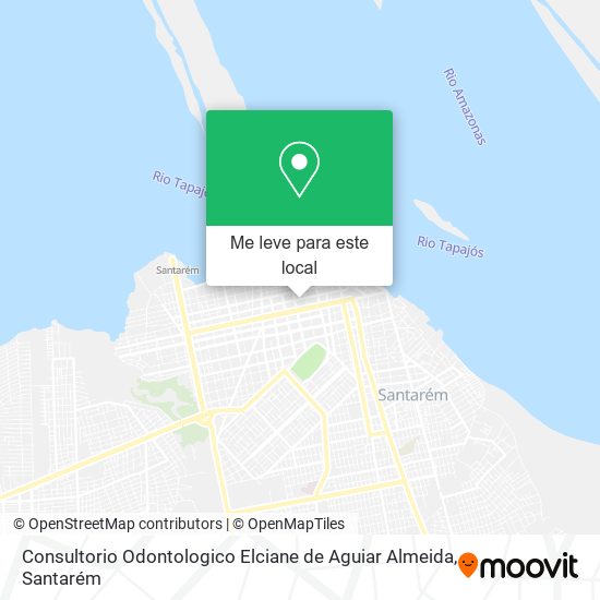 Consultorio Odontologico Elciane de Aguiar Almeida mapa