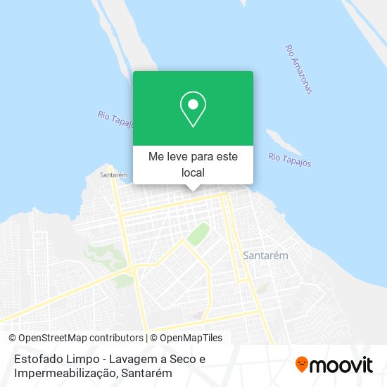 Estofado Limpo - Lavagem a Seco e Impermeabilização mapa