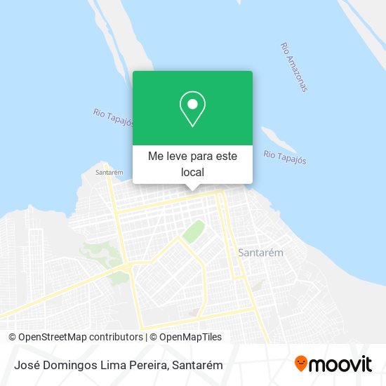 José Domingos Lima Pereira mapa