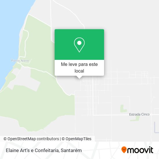 Elaine Art's e Confeitaria mapa