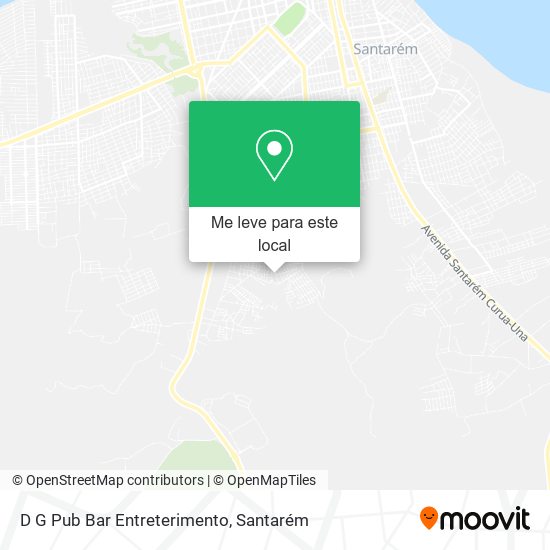 D G Pub Bar Entreterimento mapa