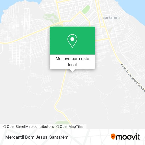 Mercantil Bom Jesus mapa