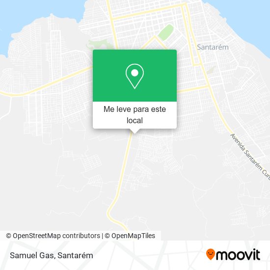 Samuel Gas mapa