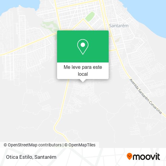 Otica Estilo mapa